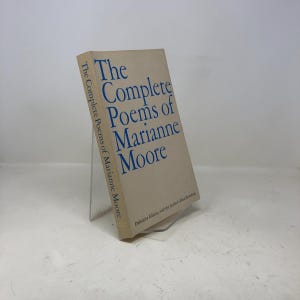 Complete Poems of Marianne Moore by Marianne Moore PB First Thus Paperback Very Good 1981 327110