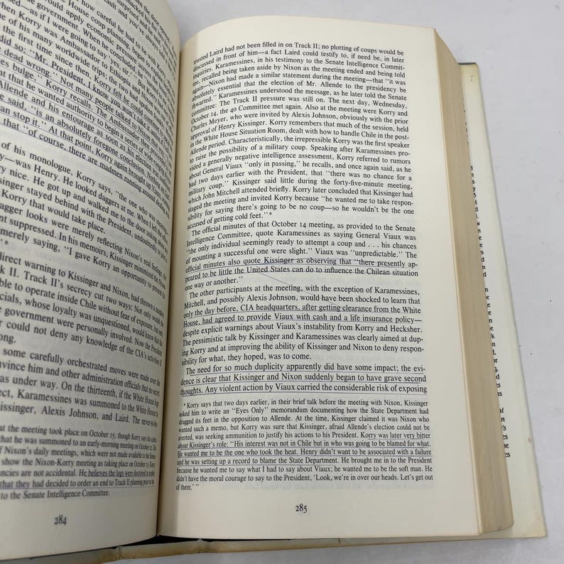 The Price of Power by Seymour M. Hersh HC First Edition Hardcover Very Good 1983 388595 image 6