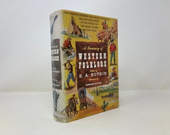 Eine Schatzkammer der Abendländischen Folklore von B.A. Botkin HK 1st First Hardcover Very Good VG 1951 147934