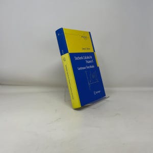 May include: A hardcover book titled "Stochastic Calculus for Finance II" by Steven E. Shreve. The book has a blue cover with yellow accents and white text. The Springer logo is at the bottom.
