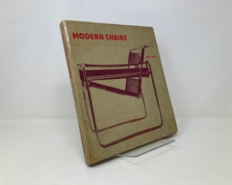 Modern Chairs, 1918-1970 by Whitechapel Art Gallery HC First 1st VG 1971 149396