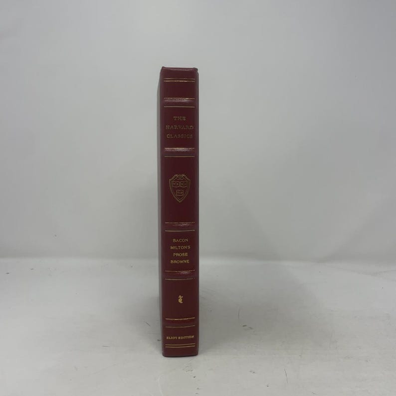 Ensayos, Civil y Moral y La Nueva Atlántida, Areopagitica y Tratado sobre la Educación, Religio Medici (Easton Press Harvard Classics 374755) imagen 2