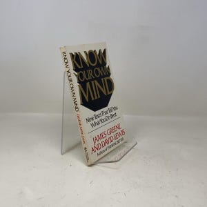 Know Your Own Mind by James Greene and David Lewis PB First Thus Paperback Very Good 1983 324656