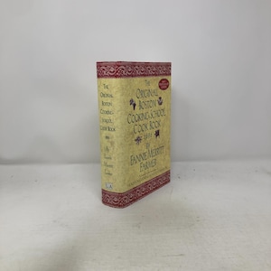 The Original Boston Cooking-School Cook Book, 1896, 100th Anniversary Edition by Fannie Merritt Farmer HC First Thus Hardcover Like  330481