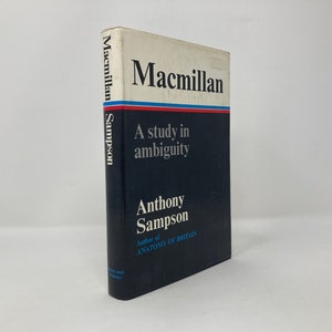 Macmillan by Anthony Sampson HC Hardcover 1st First VG Very Good 1967  118675