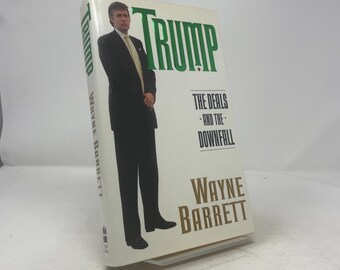 Trump by Wayne Barrett HC First Edition Hardcover Very Good 1992 328150