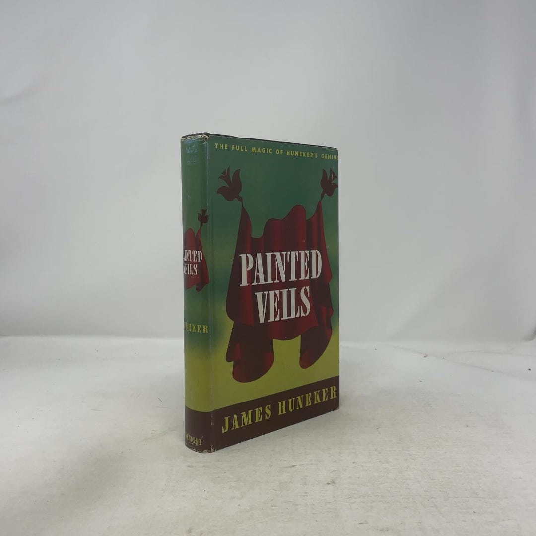 Painted Veils by James Huneker HC First Edition Hardcover Very Good ...