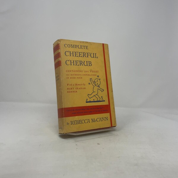 Complete Cheerful Cherub by Rebecca McCann HC First Thus Hardcover Very Good 1950 367954