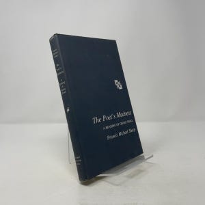 Poetens galenskap av Francis Michael Sharp HC Första upplagan Inbunden Mycket bra 1981 376855