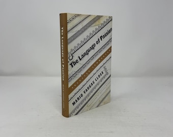 The Language of Passion by Mario Vargas Llosa HC First Edition Hardcover Like New 2003 361338