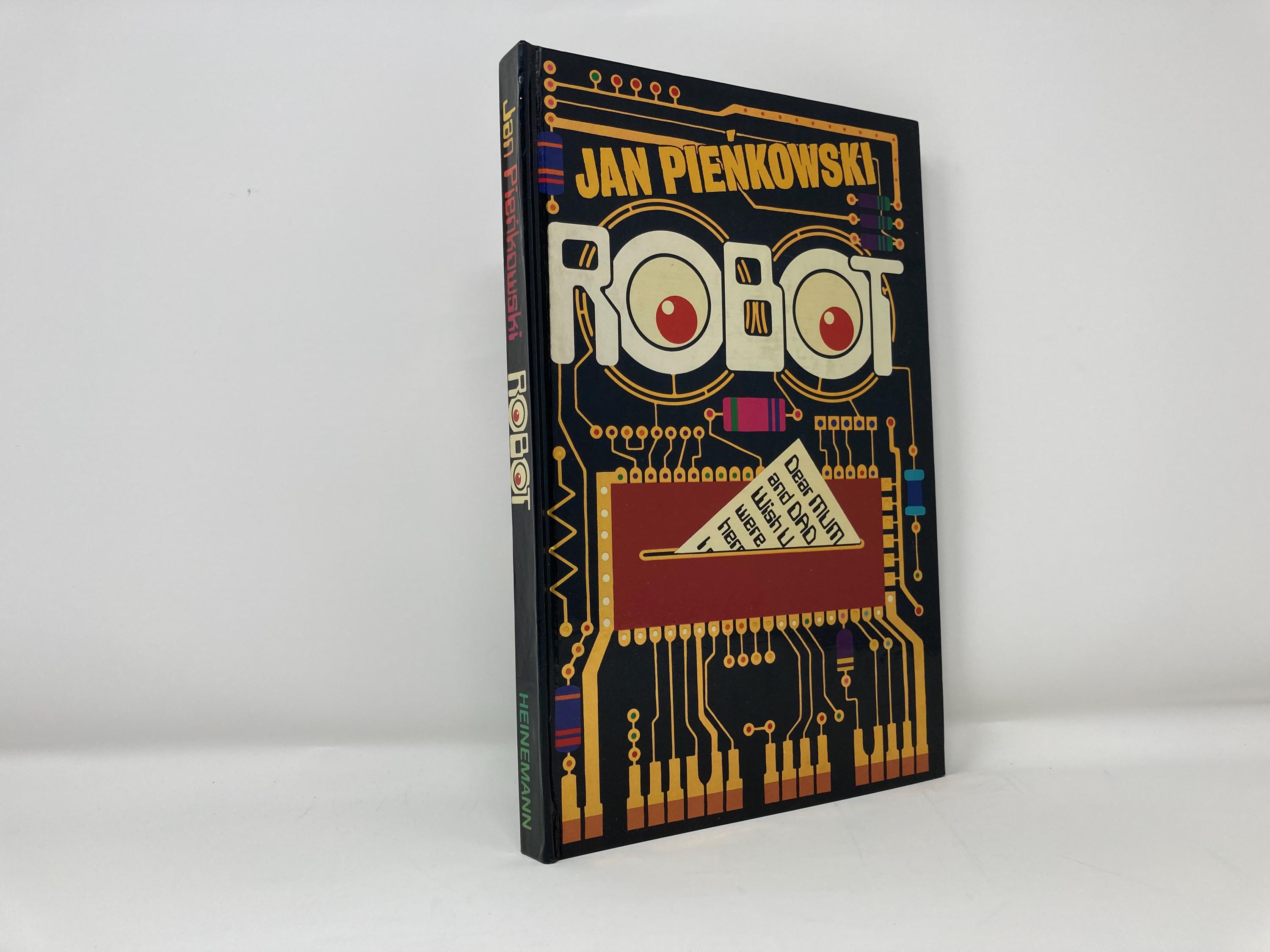 ROBOT Jan Pieńkowski Robot by Jan Pienkowski HC Hardcover 1st First LN Like New