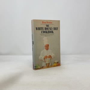 The White House Chef Cookbook di Rene Verdon HC Prima edizione Copertina rigida Molto buono 1967 329997