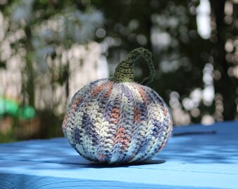 Whimsical Crocheted Pumpkins