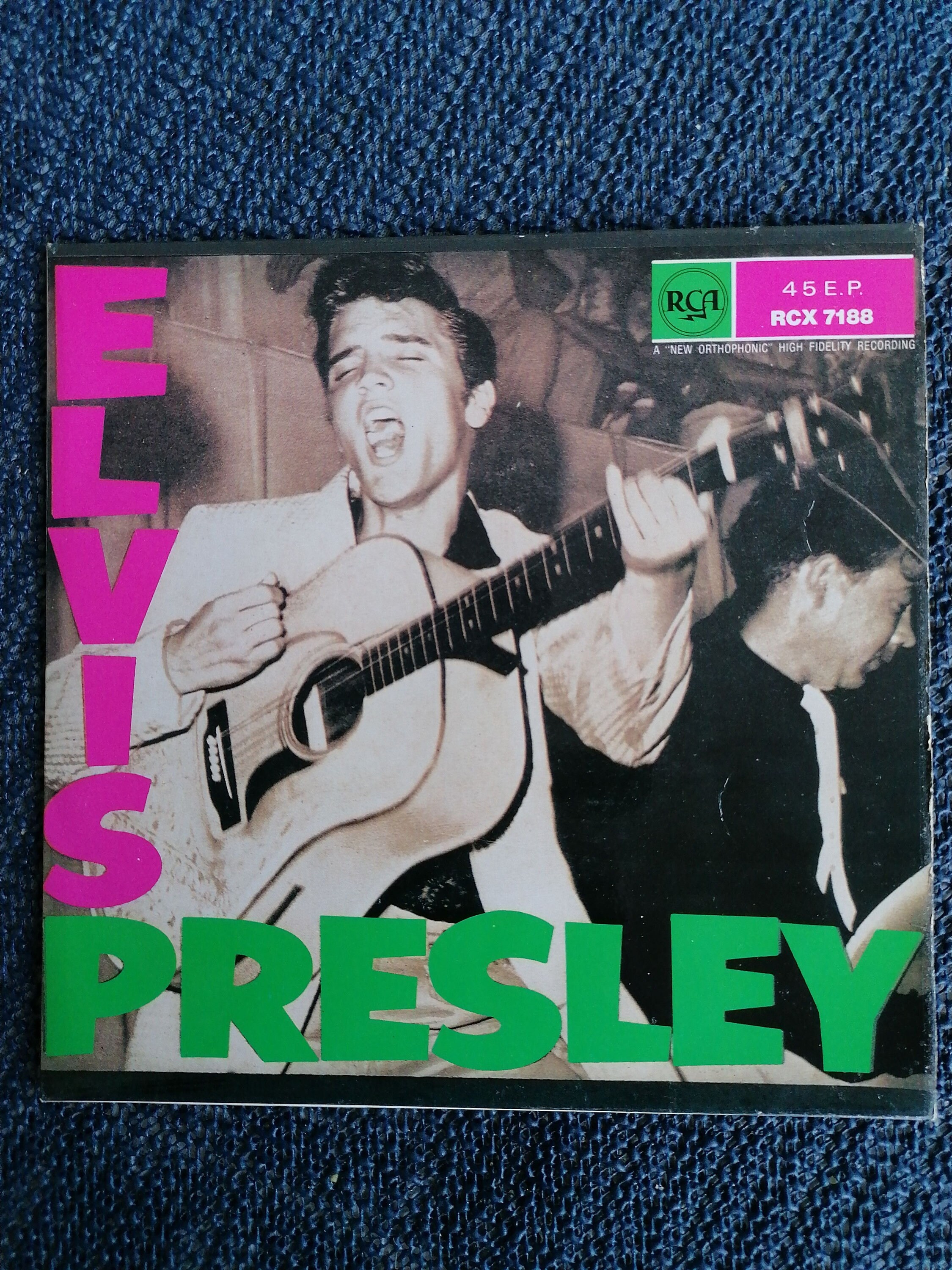 Elvis Presley, Record, Blue Suede Shoes (vinyl 7