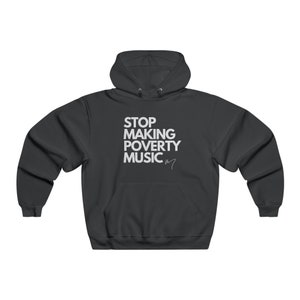 No More Poverty Music Hoodie image 1