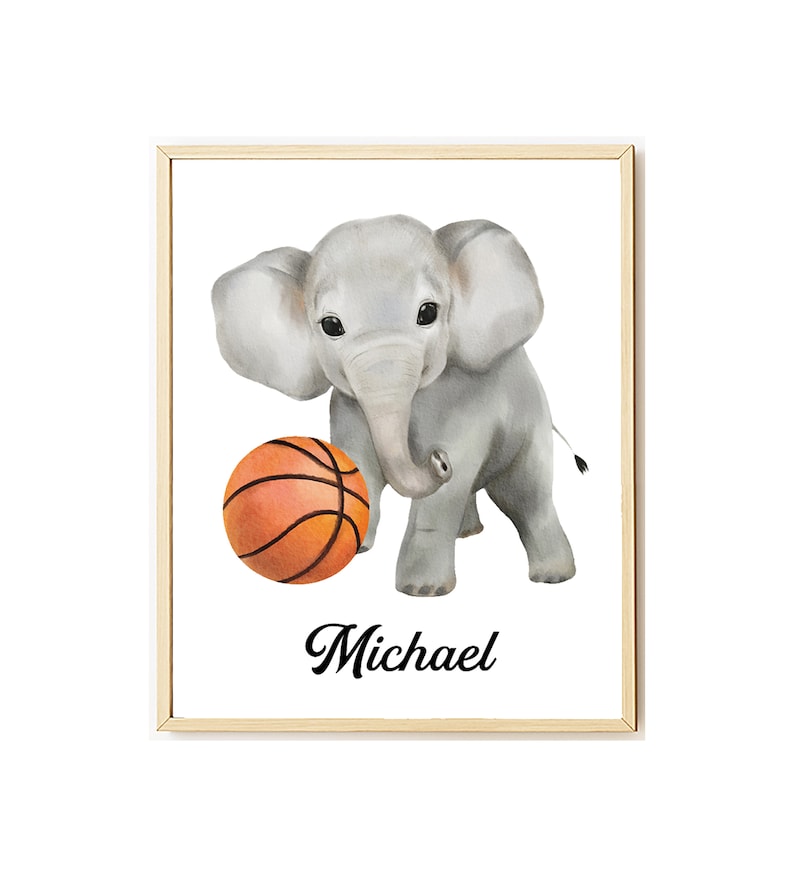 Custom Basketball Printable Art, Basketball Wall Decor, Basketball Wall
