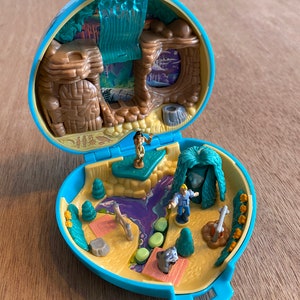 Disney Vintage 1995 polly pocket Pocahontas 100% set completo