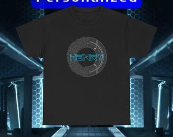 Camiseta personalizada "Derezzed" de Tron/Tron Legacy / Ropa para fans de películas de ciencia ficción