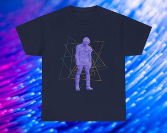 Camiseta Flynn digitalizada inspirada en Tron