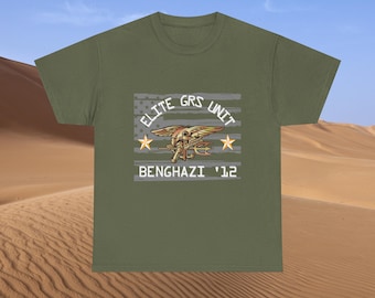 Elite GRS Unit Benghazi 2012 Inspired T-shirt