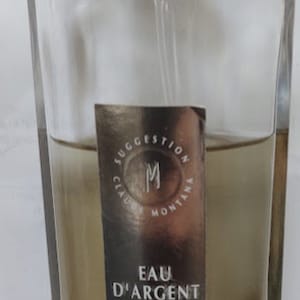 Montana Eau D&#39;Argent Women&#39;s Eau De Toilette 3.4 oz/ 100 ML Unboxed 60% Full