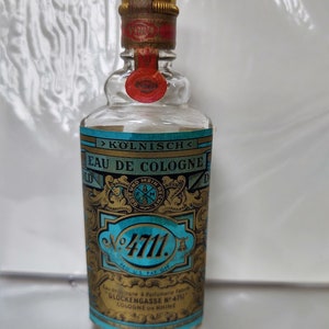 Kolnisch Wasser Glockengasse 4711 Original Eau De Cologne Rare/Vintage 50% Full