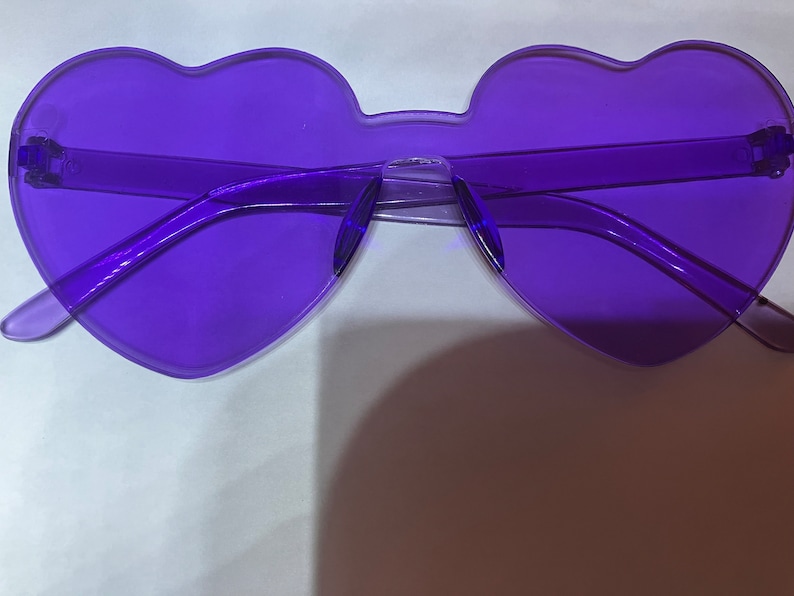 PURPLE CUSTOM GLASSES image 4