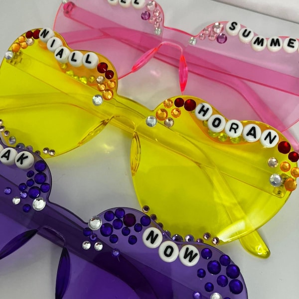 CUSTOM BEADED GLASSES