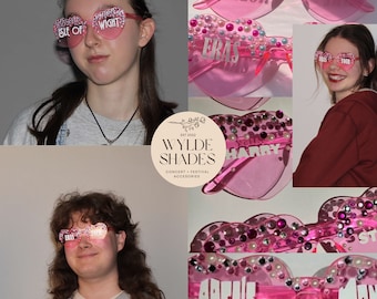 PINK CUSTOM GLASSES