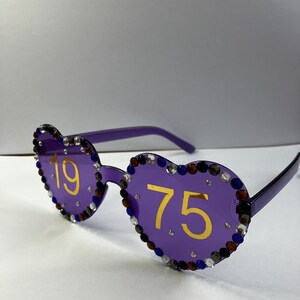 PURPLE CUSTOM GLASSES image 6