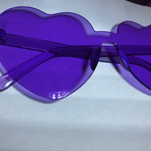 PURPLE CUSTOM GLASSES image 5