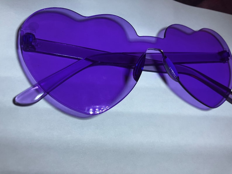 PURPLE CUSTOM GLASSES image 5