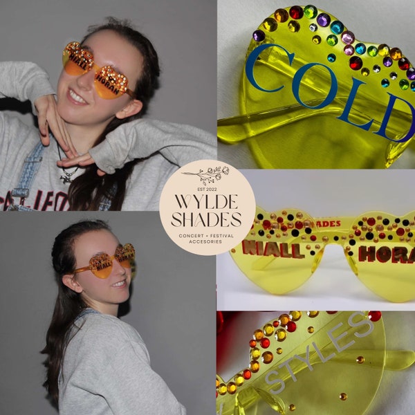 YELLOW CUSTOM GLASSES