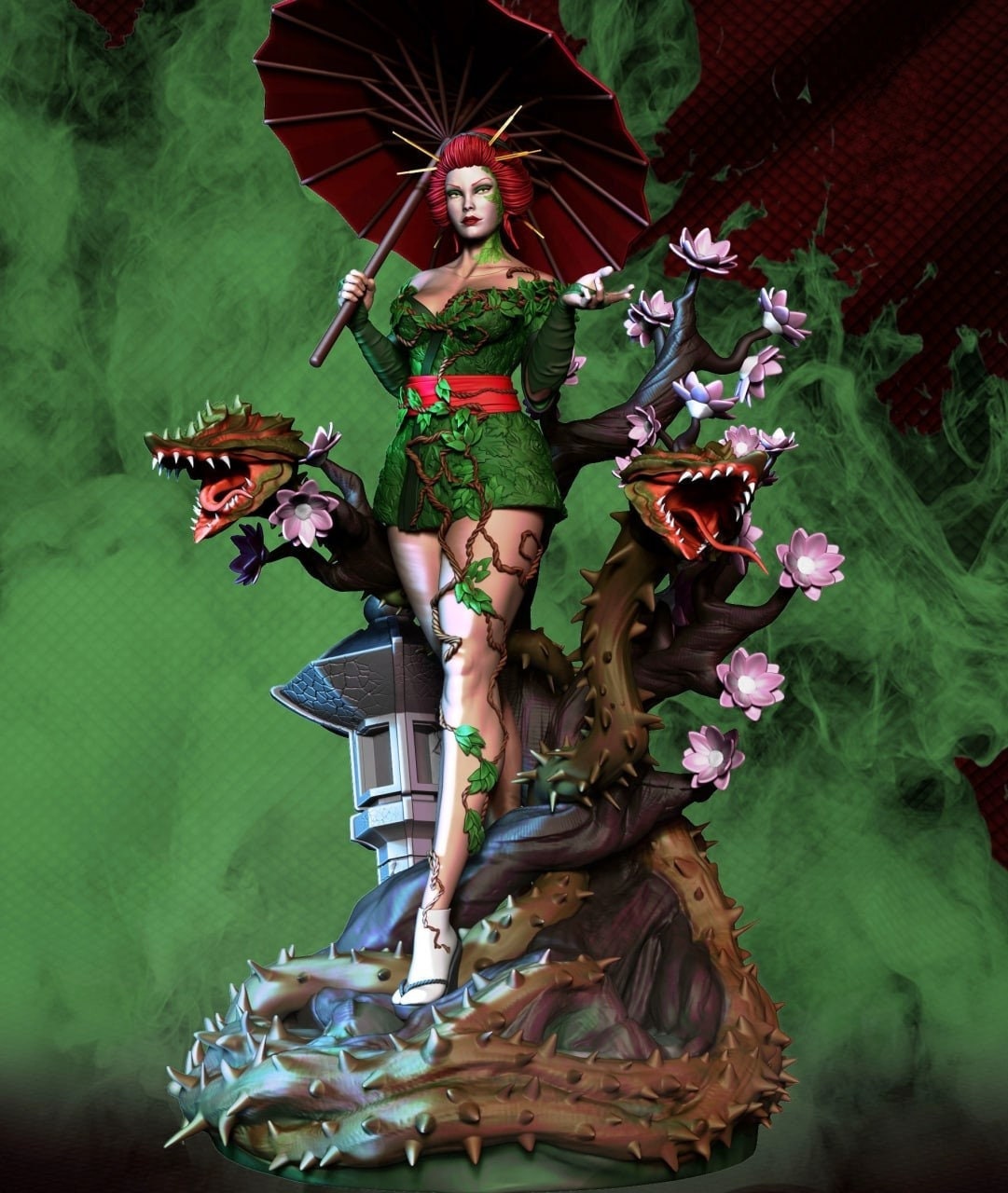 Poison Ivy STL 3D Etsy