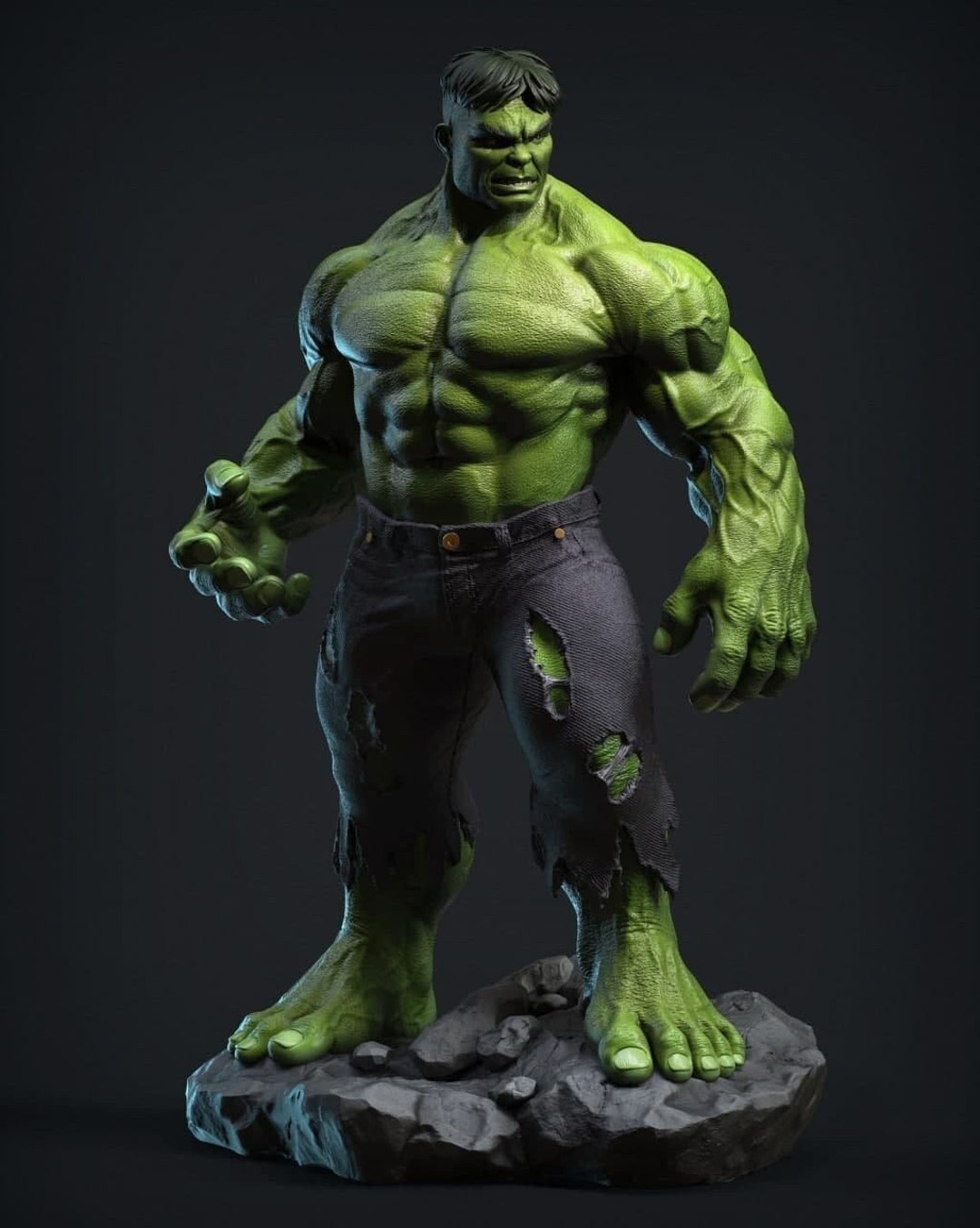 Hulk STL 3D File - Etsy
