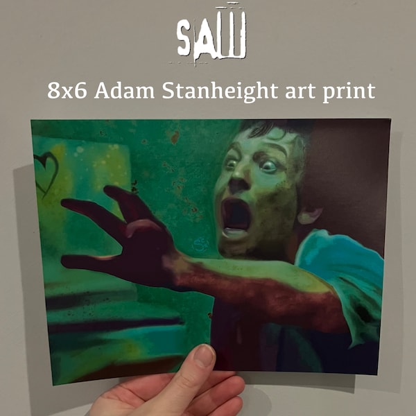 SAW 1 Adam art print