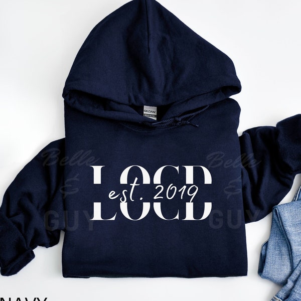 Custom Locd Hoodie, Locd Hoodie For Women, Unisex Locd Hoodie, Belle and Guy Custom Locd Hoodie Gift For Woman and Man