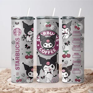 20oz Kuromi Starbucks Tumbler Cup - Etsy