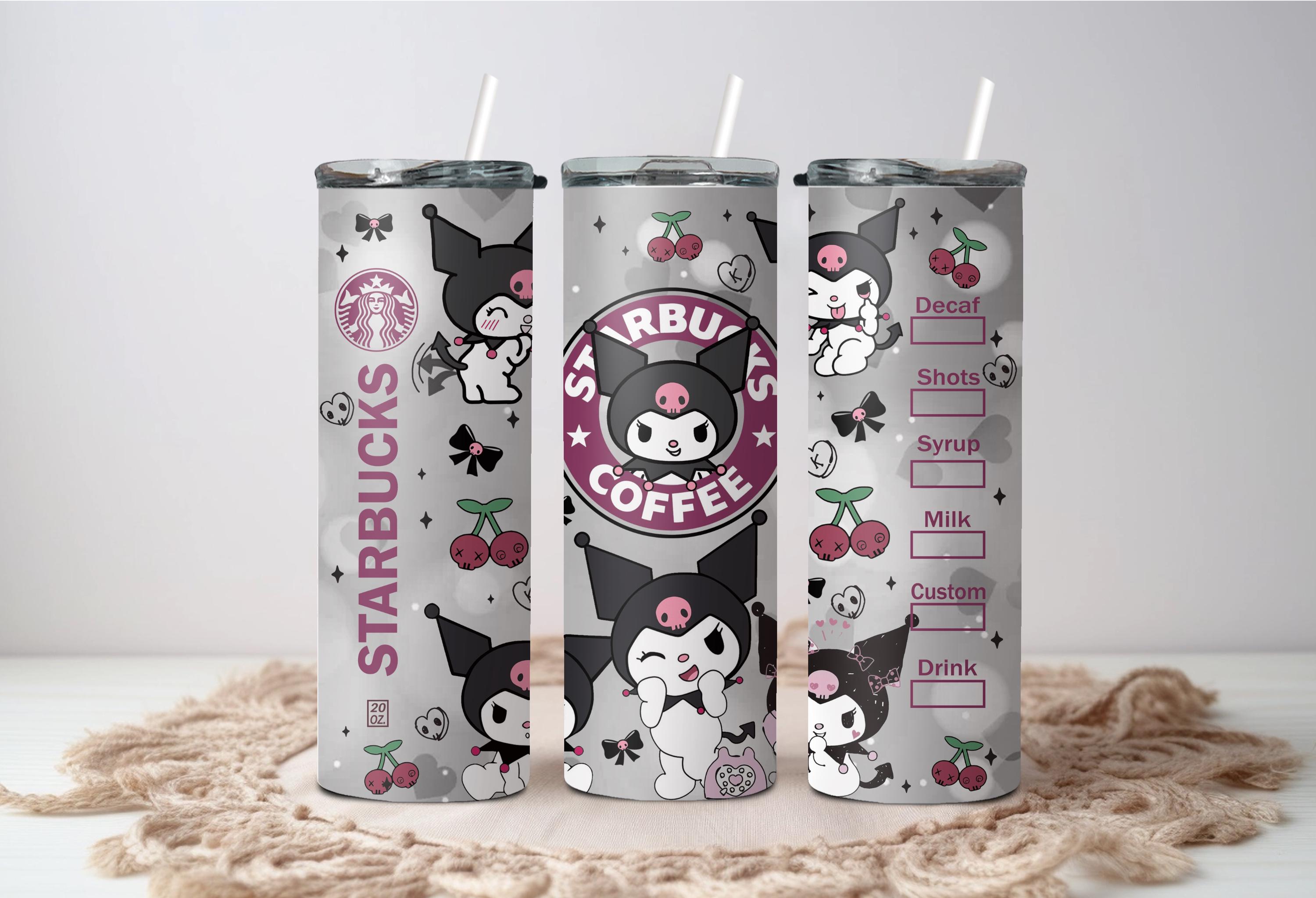 20oz Kuromi Starbucks Tumbler Cup - Etsy