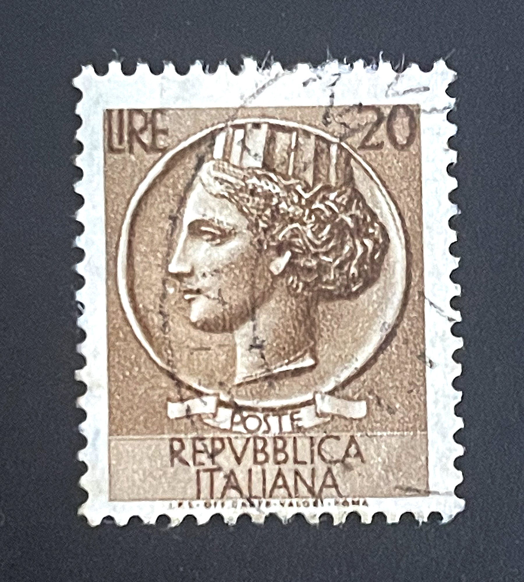 Ybajposte Italiane 20 Cent Stamp 89 - yy1uky7