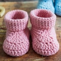 Easy Crochet Baby Booties Pattern PDF | Quick & Easy Tutorial | Beginner Friendly | Newborn Shoes | Fast Handmade DIY Baby Shower Gift