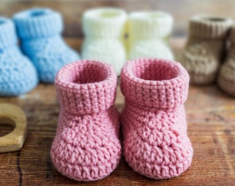 Cozy Steps Booties | Crochet Baby Booties Pattern PDF | Video Tutorial | Beginner Friendly | Newborn to 2 Years