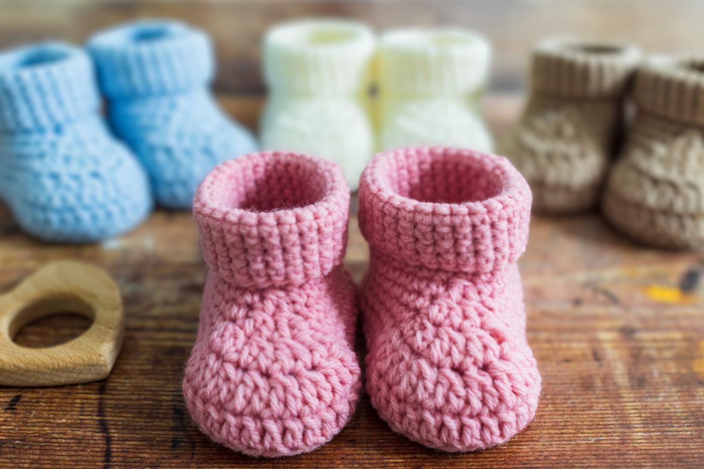 CROCHET PATTERN VIDEO Crochet Baby Booties Pattern Easy Crochet Baby Bootie Pattern by Maisie and Ruth instant Download Etsy