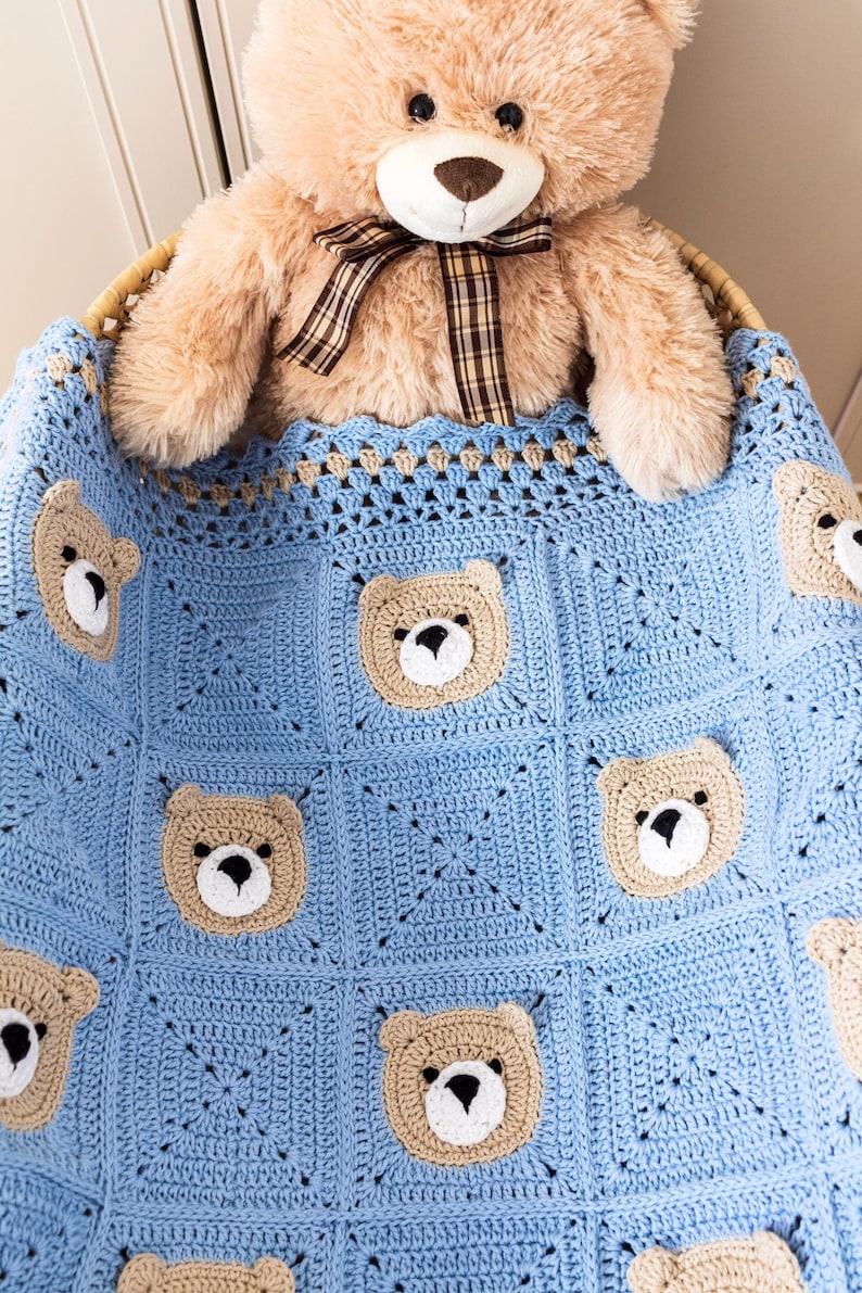 Beginner friendly crochet guide for Baby blanket pattern