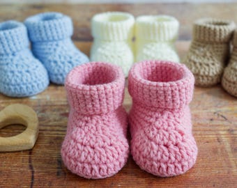 Cozy Steps Booties | Crochet Baby Booties Pattern PDF | Video Tutorial | Beginner Friendly | Newborn to 2 Years