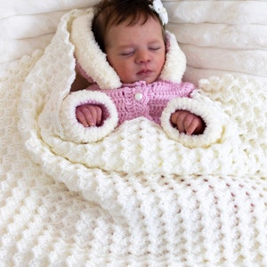 Crochet Pattern Bundle, Crochet Baby Set Pattern by Maisie and Ruth Instant Download PDF PATTERNS ONLY image 9