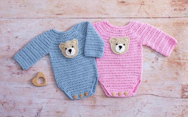 Crochet Pattern Bundle, Crochet Teddy Bear Set Pattern Bundle by Maisie and Ruth Instant Download PDF PATTERNS ONLY image 4