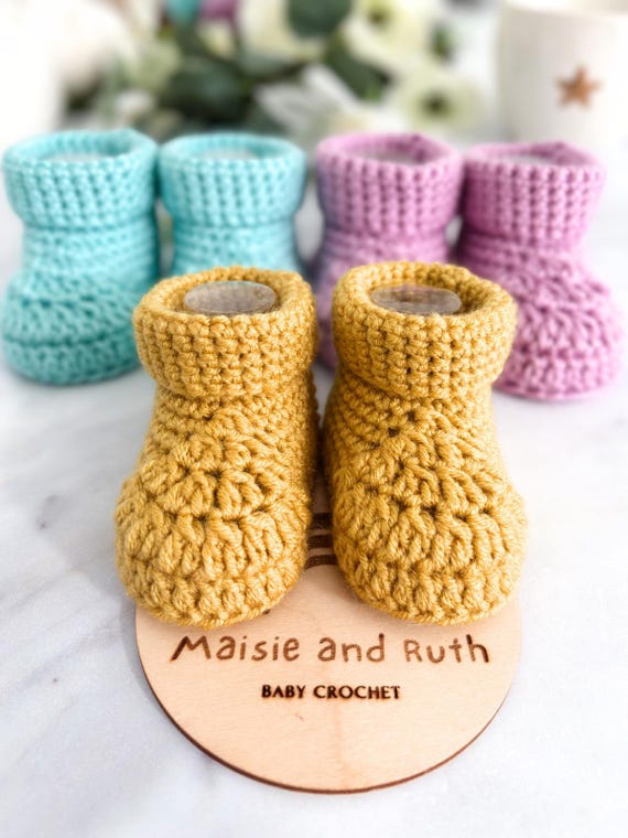 Cozy Steps Booties | Crochet Baby Booties Pattern PDF | Video Tutorial | Beginner Friendly | Newborn to 2 Years