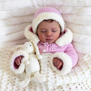 Crochet Pattern Bundle, Crochet Baby Set Pattern by Maisie and Ruth Instant Download PDF PATTERNS ONLY image 5