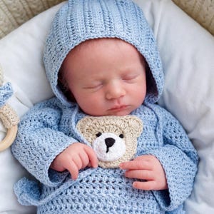 Crochet Baby Bonnet Pattern, Pixie Hat with Video Tutorial (PDF Instant Download) image 3